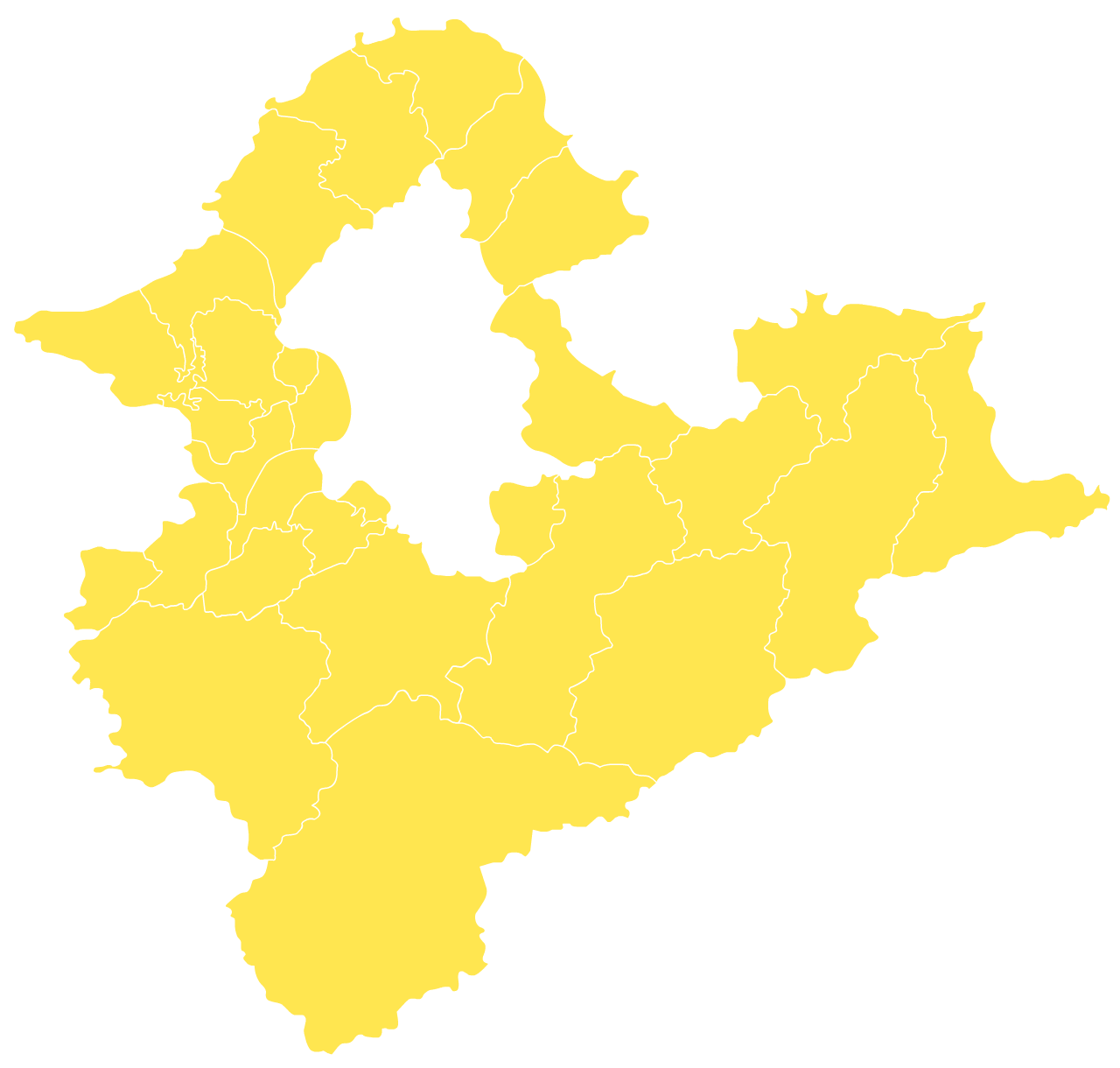 新北市各行政區地圖