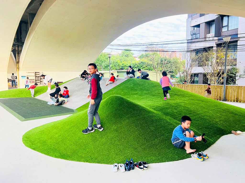 汐止保長安橋下空間現場照片